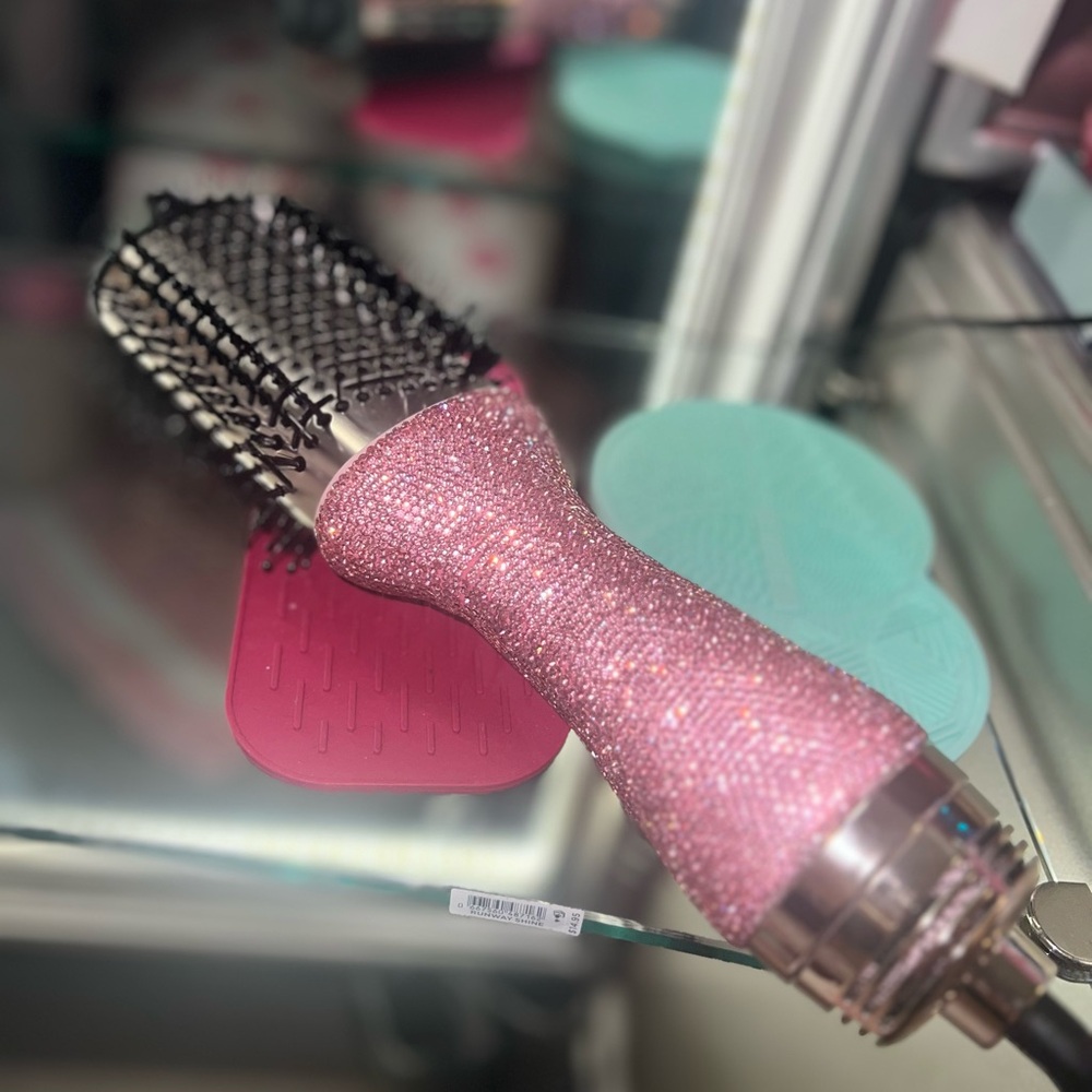 Pink Glitter Hair Brush by Revlon